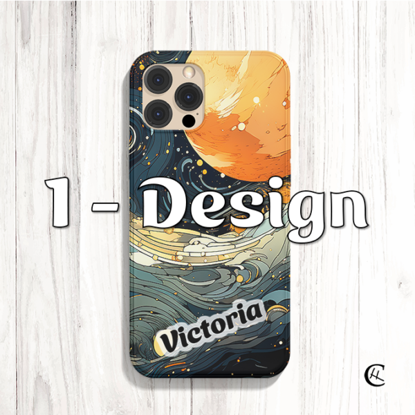 Design Handyhüllen | Phone Case | iPhone | Samsung | Geschenk | Weihnachten | Feiertage | personalisiert | Van Gogh Astro |Art Collection 8 - Image 3