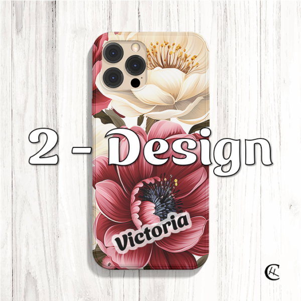 Blumen Design Handyhüllen | Phone Case | iPhone | Samsung | Geschenk | Weihnachten | Feiertage | personalisiert | Formen |Art Collection 4 - Image 4