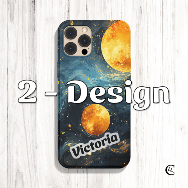 Design Handyhüllen | Phone Case | iPhone | Samsung | Geschenk | Weihnachten | Feiertage | personalisiert | Van Gogh Astro |Art Collection 8 - Image 4