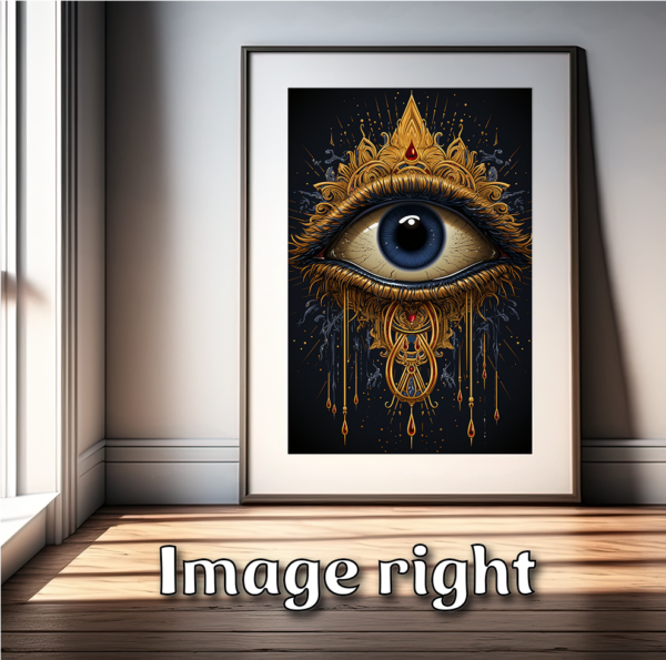 Wandkunst 3er-Set | druckbares Poster | Digitaldruck | Download | kommerziell nutzbar | Geschenk | Augen | Feiertage | Wall Art Vol. 6 - Image 5