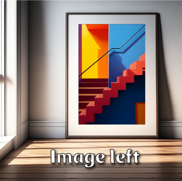 Wandkunst 3er-Set | druckbares Poster | Digitaldruck | Download | kommerziell nutzbar | Geschenk | Bauhaus | Feiertage | Wall Art Vol. 4 - Image 3
