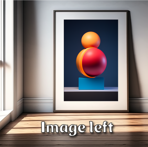 Wandkunst 3er-Set | druckbares Poster | Digitaldruck | Download | kommerziell nutzbar | Geschenk | Bauhaus | Feiertage | Wall Art Vol. 5 - Image 3